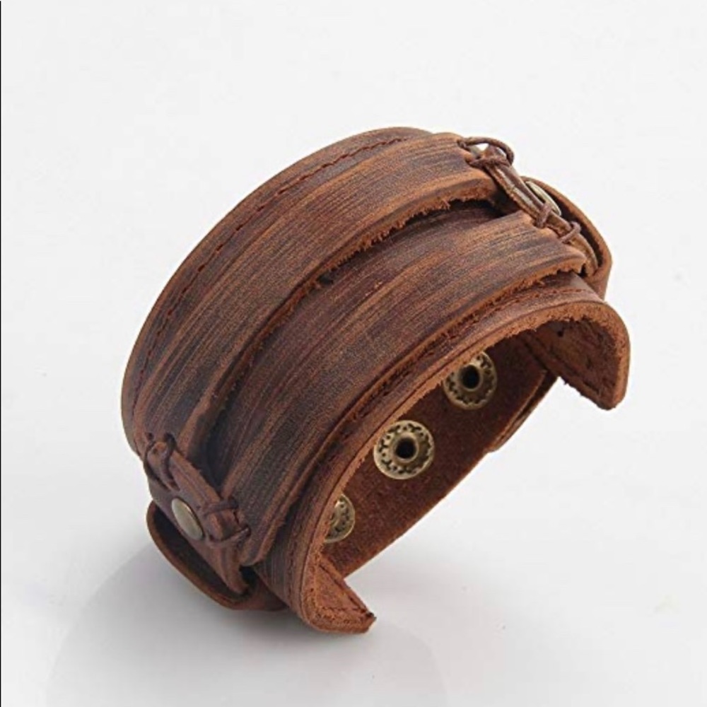 Genuine Leather Cuff